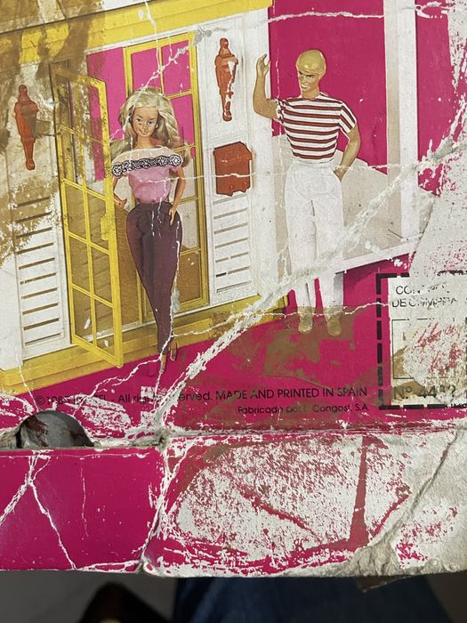 Casa da Barbie dos anos 70 original MATTEL N-4432 made and Spain