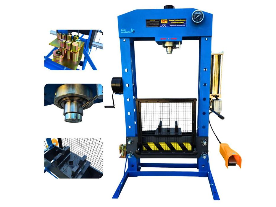 BEST PRODUCTS Prasa hydrauliczna 50T BESTPRO PPH502 50t Poznań