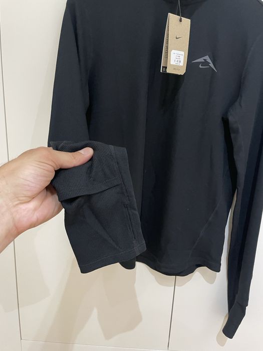 Nike trail meio zipe