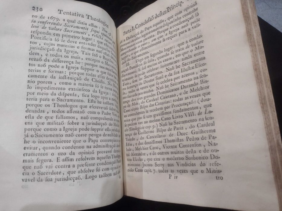 Tentativa Theologica á Sé Apostolica 1766 Antonio Pereira