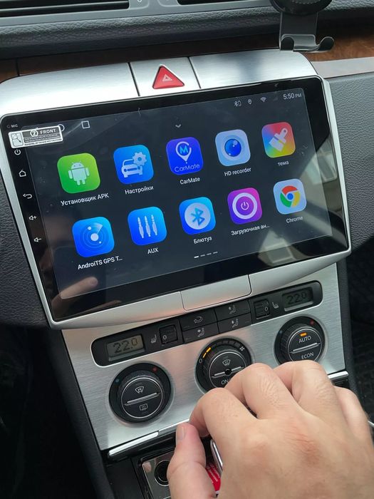 Магнитола Volkswagen VW Passat B6 B7 Магнитофон Android GPS