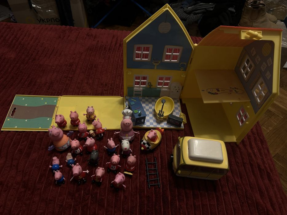 Свинка Пеппа peppa pig Оригінал ABC Все вместе  Свинка пеппа