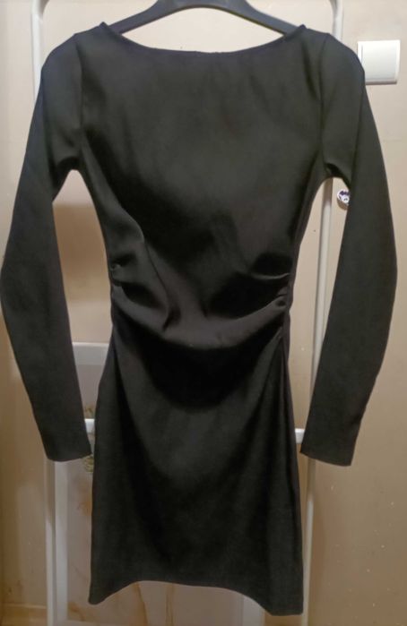 Sukienka Zara studniówka czarna XS