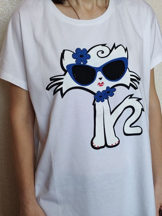 Футболка жіноча Karl Lagerfeld - Choupette à la plage оригінал