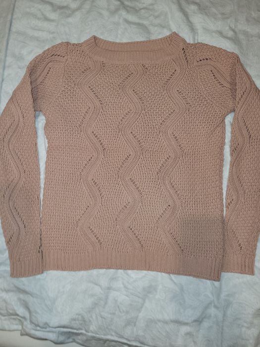 Vero Moda M 38 sweter pudrowy róż