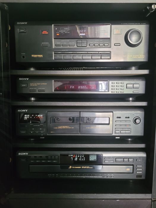 Vendo aparelhagem sony alta fidelidade sistema dobly pro logic