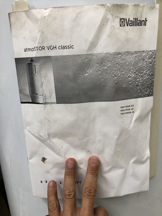 Cilindro a Gás Vaillant atmostor vgh