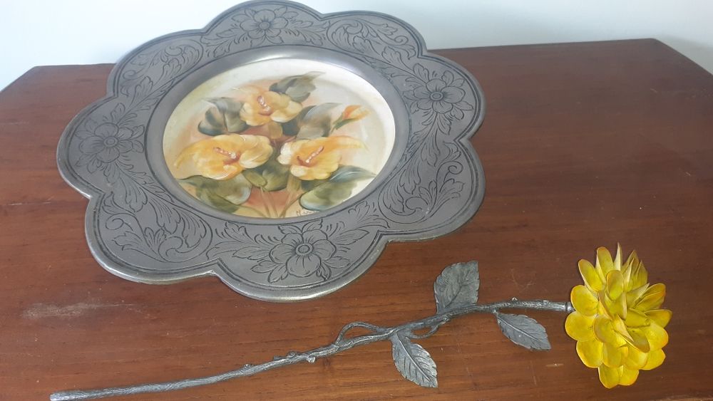Prato em porcelana
