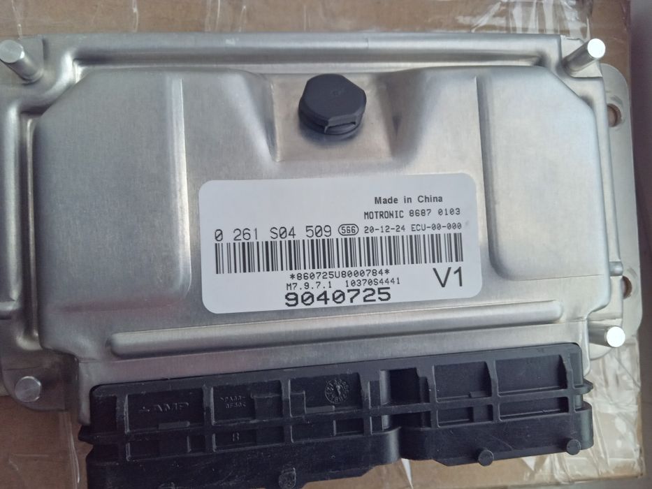 Блок управления двигателя шевроле авео 1.6