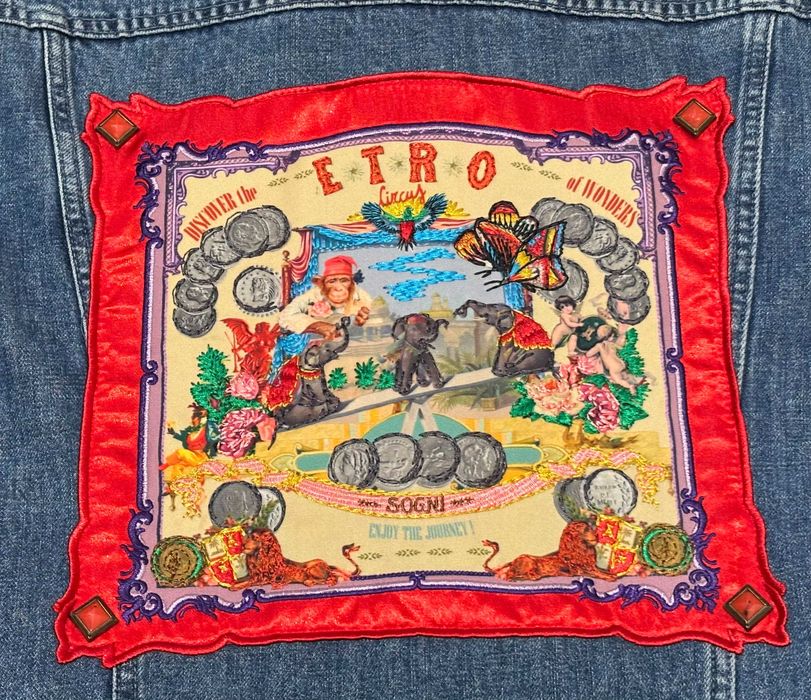 Kurtka jeansowa Etro roz. 46