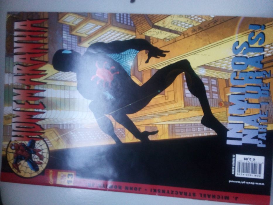 Banda desenhada homem aranha e x-men