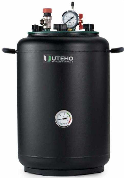 Фланцевий газовий автоклав фірми УТЕХО на 24 баночки з гарантією!