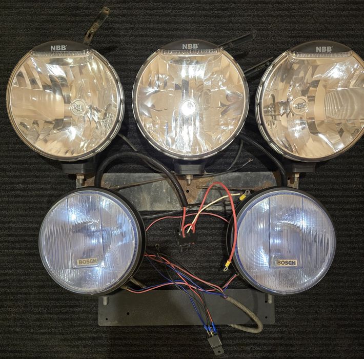 Додаткові фари Галогенки, протитуманки.