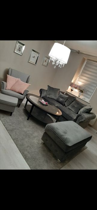 Sofa ,kanapa z funkcją spania Sofaroom z pufa dużą