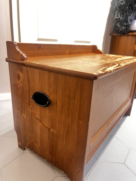 Skrzynia Ikea Leksvik Sosna