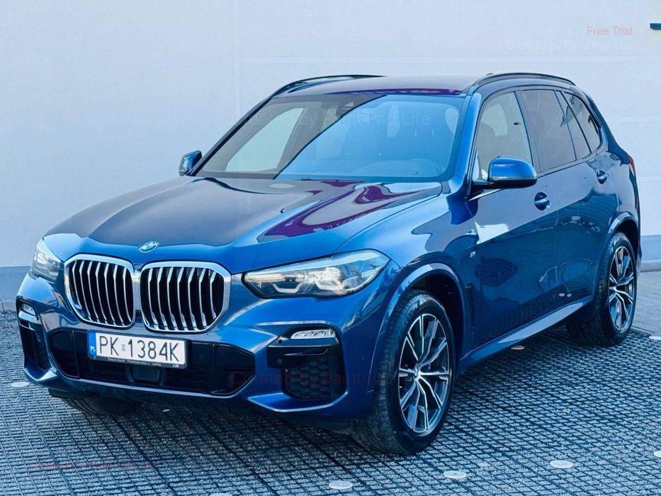 BMW X5 25D 231KM xDrive M Pakiet Nawigacja Skóra Pneumatyka Salon PL FV23%