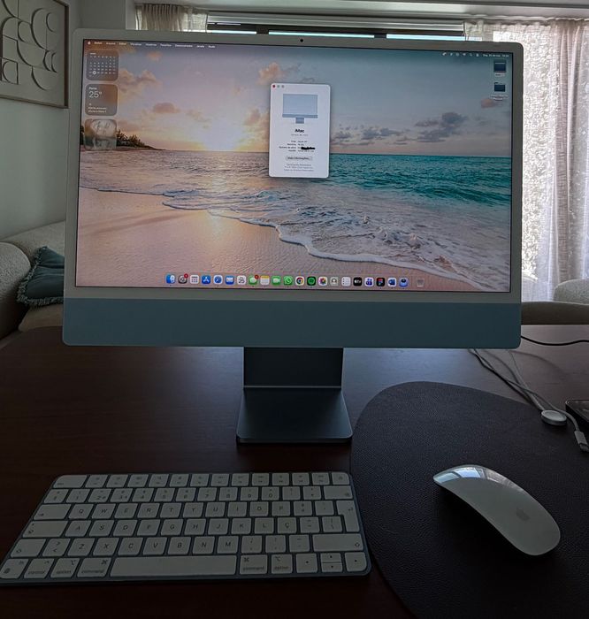 iMac 24” 16GB, M1, 2021 - Azul