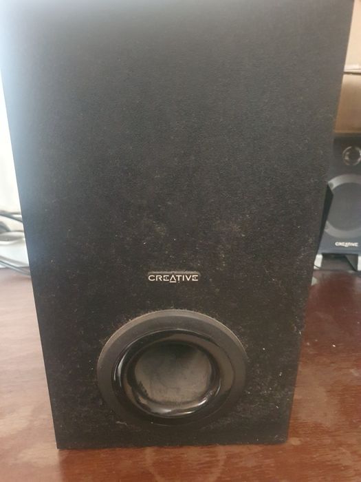 Głośniki 5.1 Creative Inspire T5400, pełen zestaw, subwoofer, stan -bd