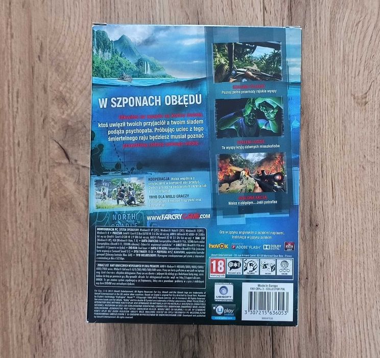 Far Cry 3 Edycja Szaleńca (Edycja Kolekcjonerska) PL PC