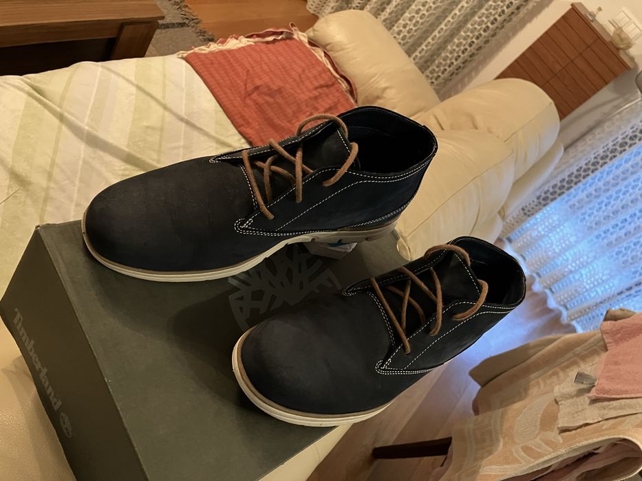 Botas Timberland Azuis em Nubuck | Tam 41 | C/Novas