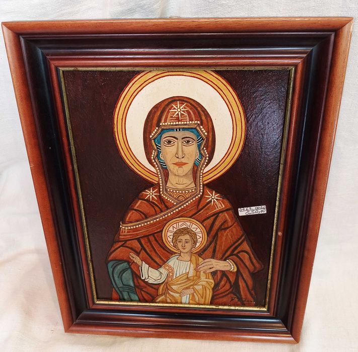 Quadro Arte Sacra Ortodoxo Assinado