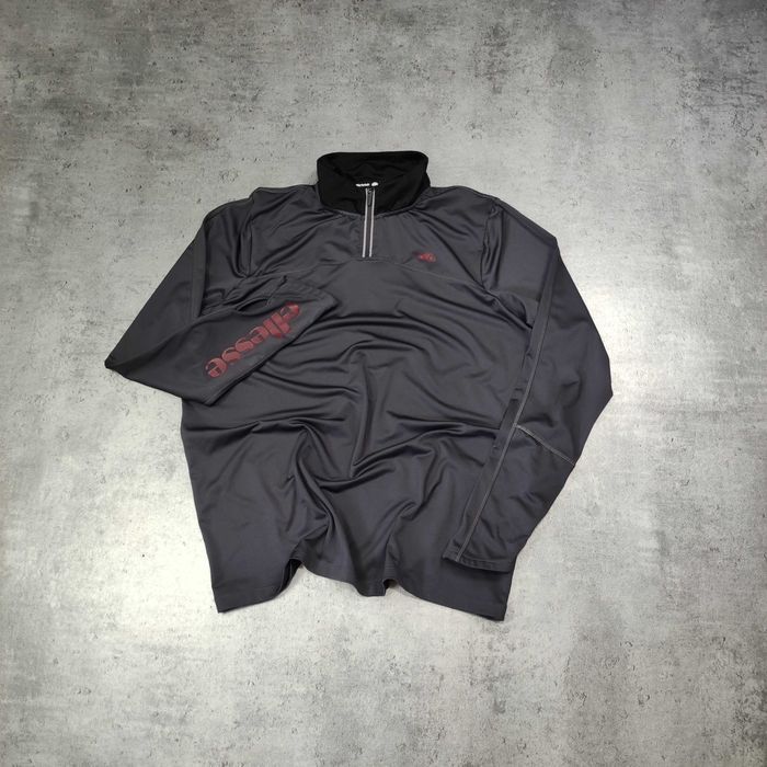 MĘSKA Lekka Sportowa Bluza Rozpinana Bieganie Siłownia Ellesse Stójka
