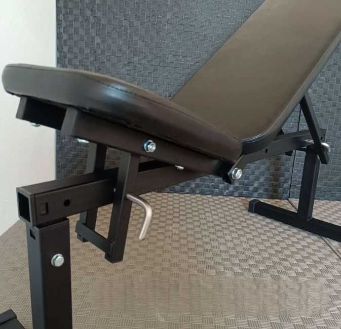 Лавка для жиму жима штанги гантель W05 регульована Скамья Лава Топ