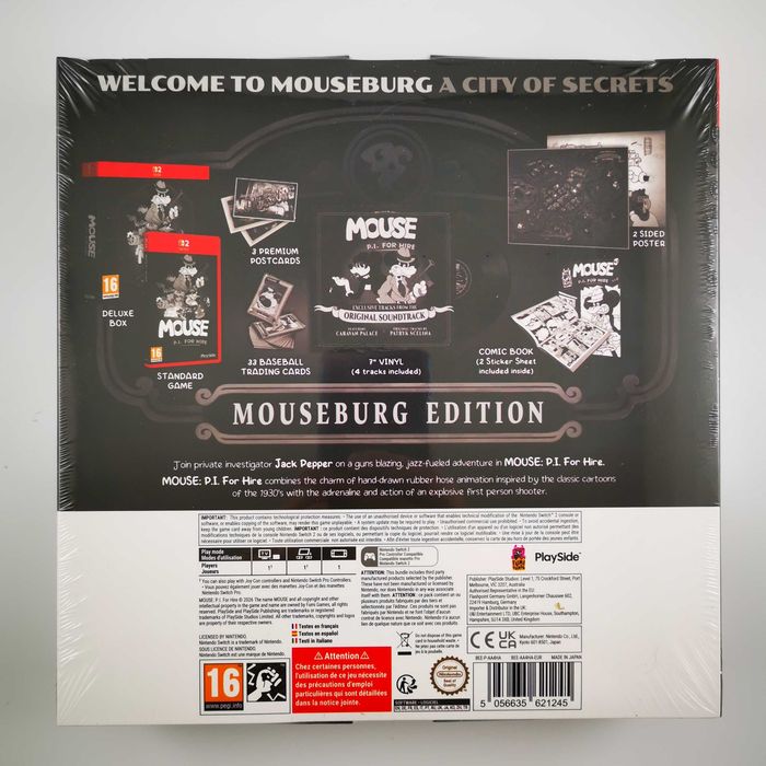 Mouse P.I. For Hire Mouseburg Edition Switch 2 PL