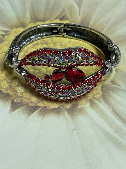 Pulseria de beijo vermelho