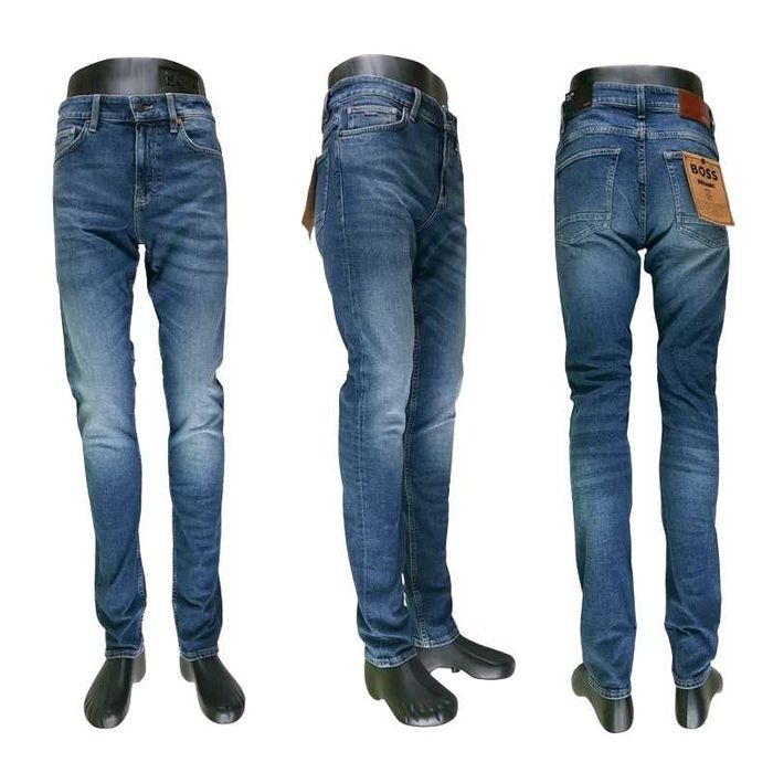 Nowe męskie jeansy Hugo Boss - Delaware Slim jeansy Boss Orange W30/L34 oryg.