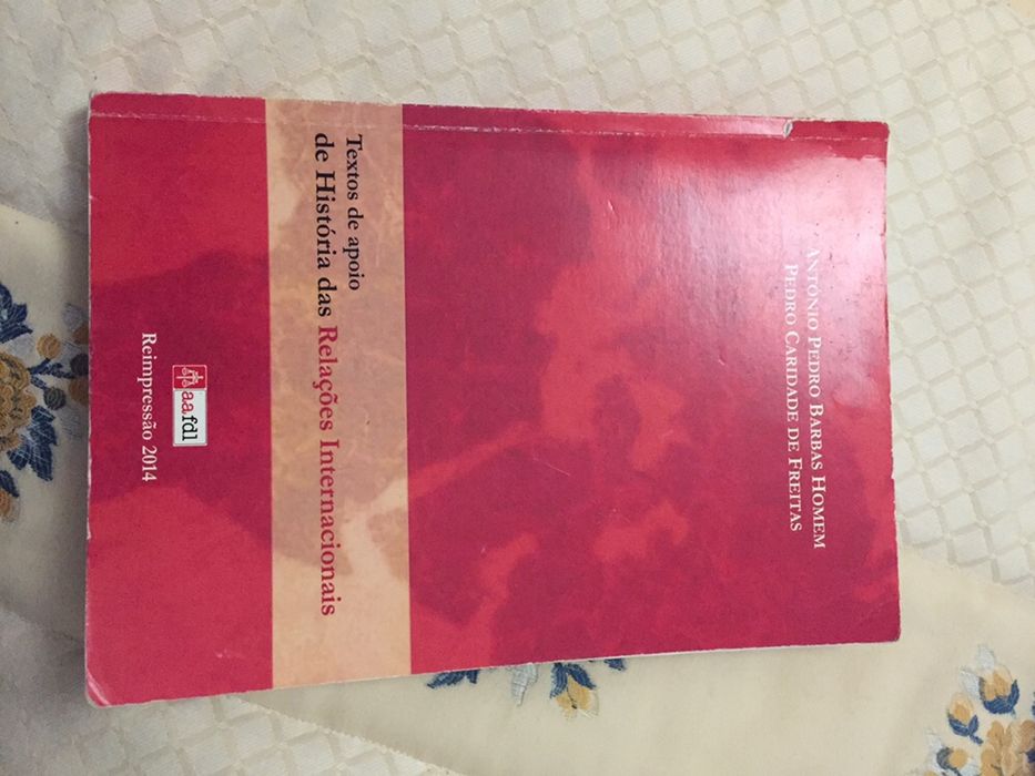 História Relações Internacionais - Textos de apoio