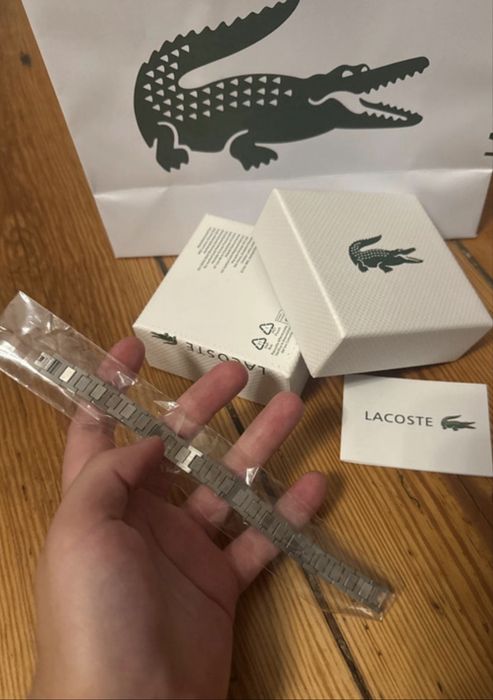 Bransoleta lacoste zestaw