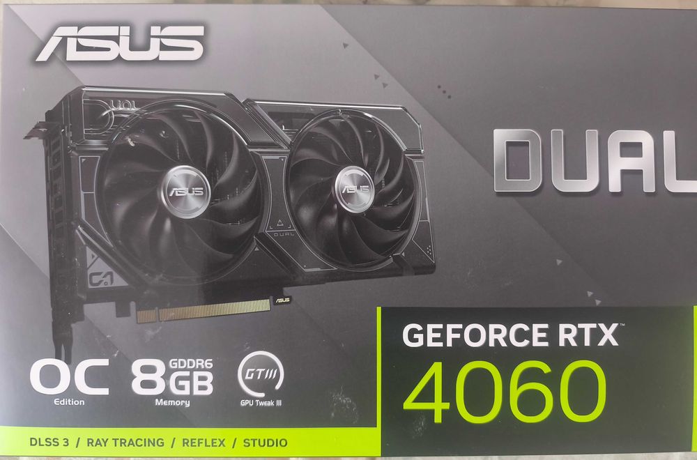 Відеокарта ASUS RTX 4060 8GB OC DUAL
