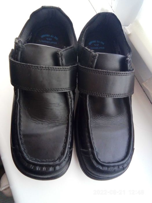 Шкільні мокасини, туфлі на хлопчика george нат.шкіра, р. 37
