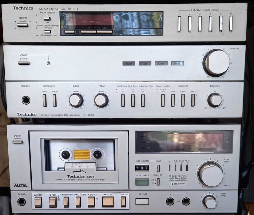 Technics Wzmacniacz  SU C03 + Tuner ST C04