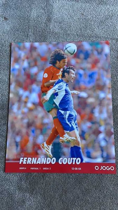 Conjunto 5 Posters Selecção Nacional Portugal