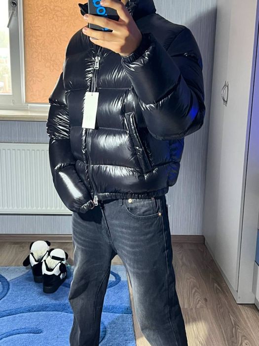 Пуховик zara куртка зимова зара puffer acg