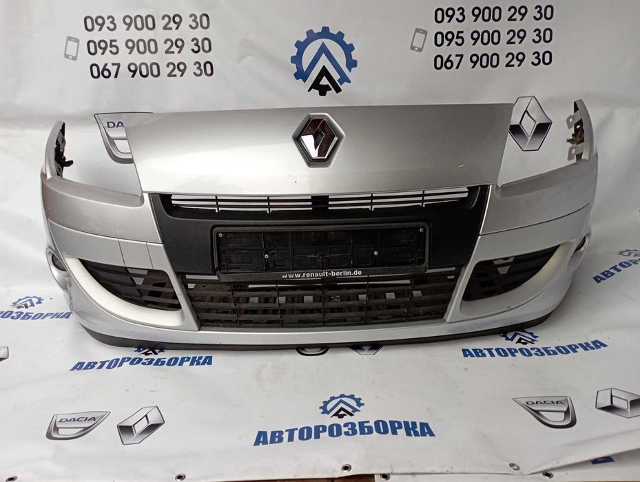 Бампер передній RENAULT SCENIC 3
