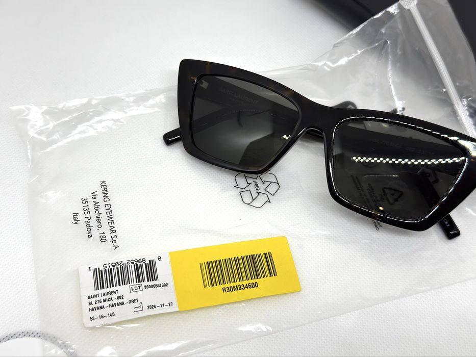 Сонцезахисні окуляри Saint Laurent Mica SL 276 002 53 (оригінал)