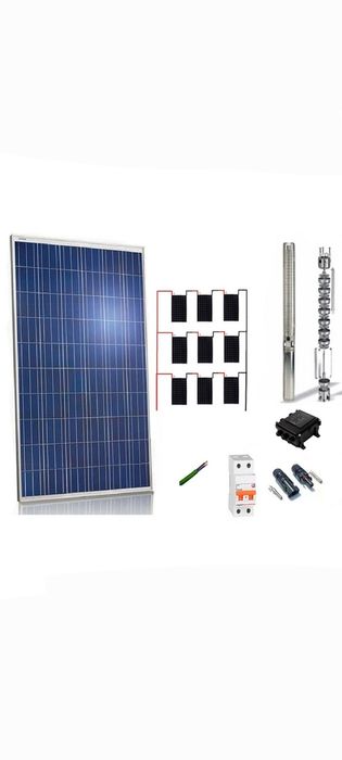 Kit Solar Casa Campo 3000W 24V 6400Whdia