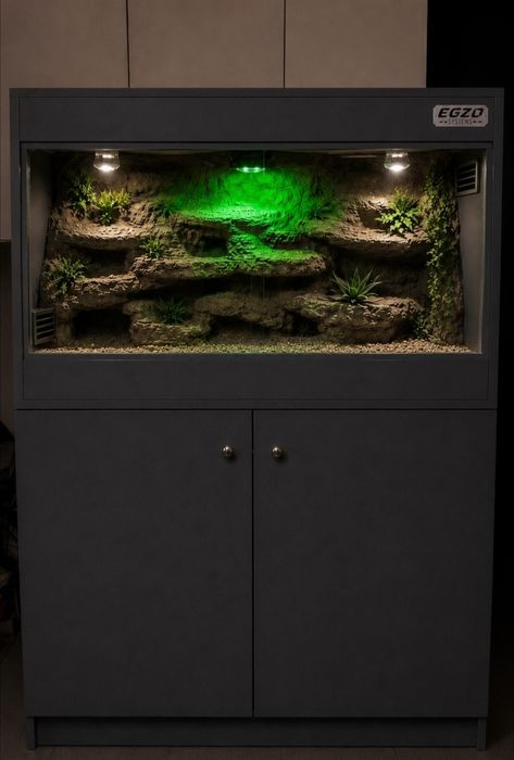 Okazja terrarium dla agamy brodatej gekona lamparciego boa pytona regiusa warana kameleona żółwia biczogona