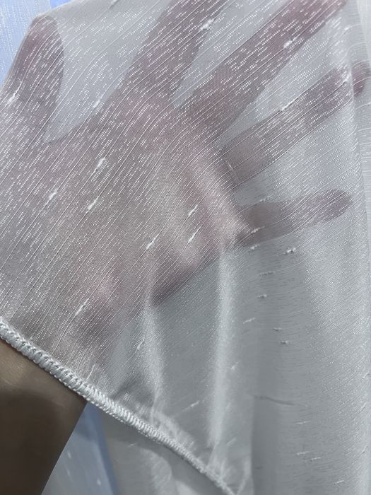 Тюль льон бамбук дощик