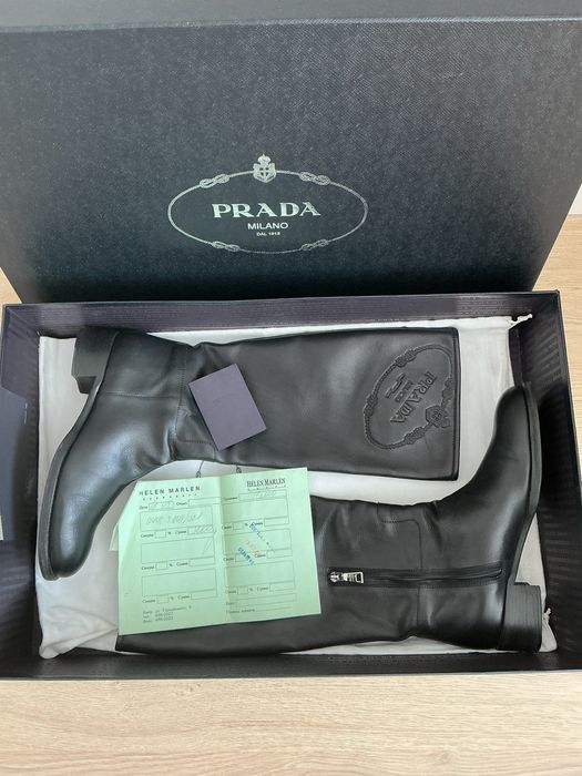 Чоботи Prada р.37 оригінал