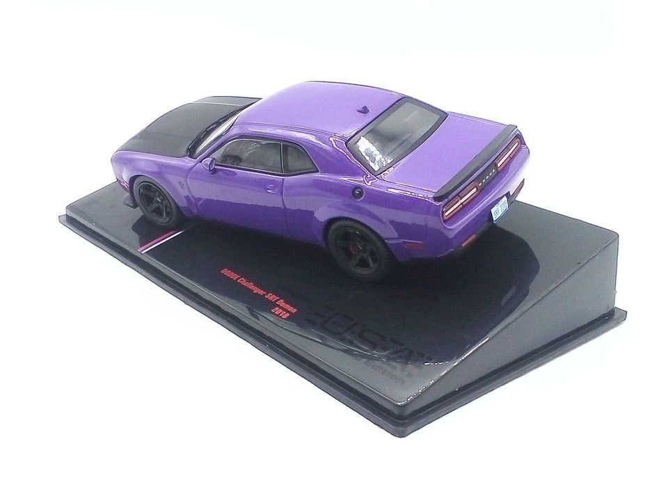 Dodge Challenger SRT Demon 2018 purple - skala 1:43 - IXO