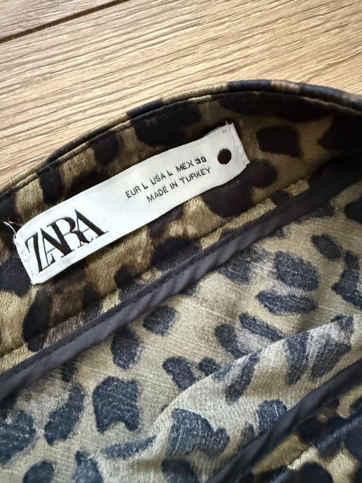 Юбка леопардова Zara
