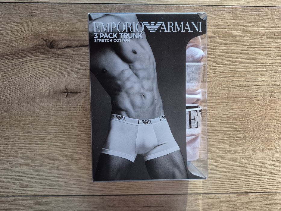 Bokserki Męskie 3pak Emporio Armani XXL