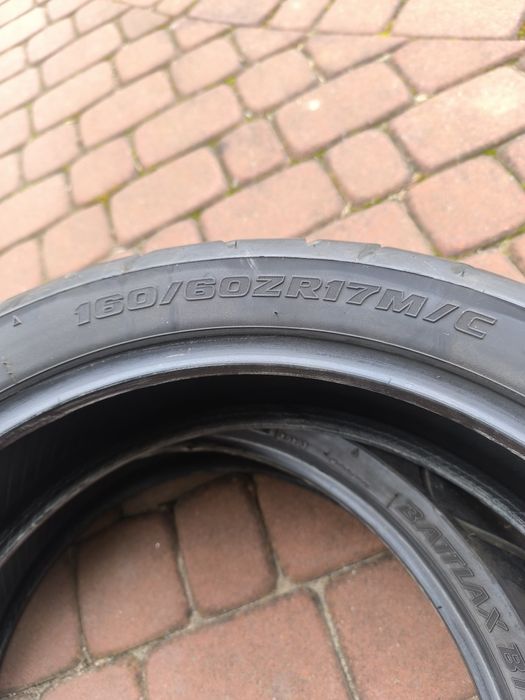 Opony motocyklowe Bridgestone 160/60 r17 i 120/70 r17