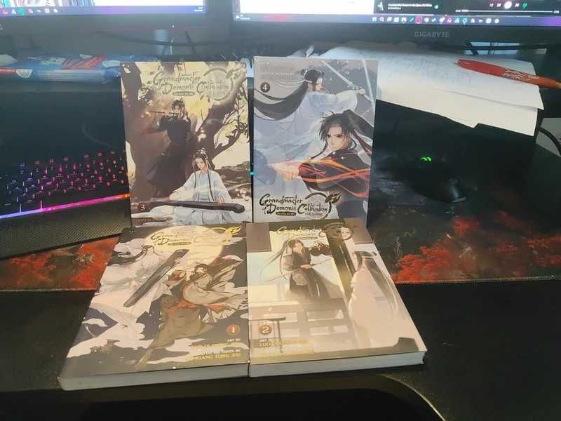 Grandmaster of demonic cultivation 1-4 manhua mo dao zu shi
