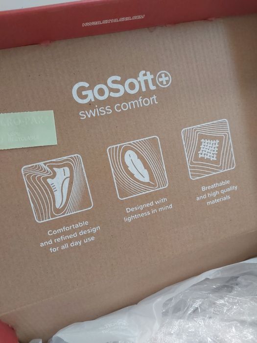 Buty czółenka na koturnie gosoft