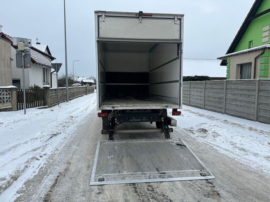 Kontener z winda vw crafter